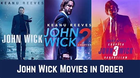 How to watch the John Wick movies in order:。